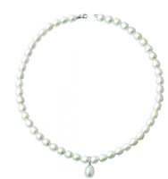 Necklace Woman in Pearls LLNK07.1